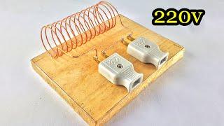 Awesome Experiment Free Energy Generator Self Running With 2 Magnet 100%