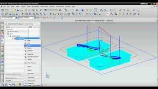 Training tutorial for CAM 2D toolpath in NX for Roughing