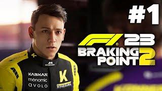 F1 23 Braking Point 2 Gameplay Walkthrough Part 1 - Chapter 1-3