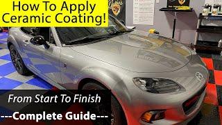 How to Ceramic Coat Your Vehicle from Start to Finish