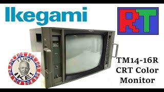 Ikegami TM14-16R Color Monitor - Restored