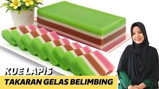 GAK PERNAH BOSAN BIKIN KUE LAPIS ENAK INI‼️LAPIS SAGU