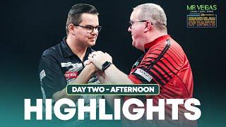 FIRST PLAYERS THROUGH! Day Two Afternoon Highlights - 2024 Grand Slam of Darts