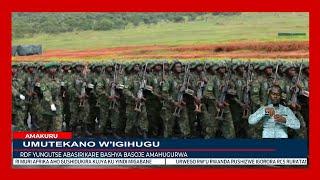 Ingabo z’u Rwanda zinjije abasirikare bashya barangije amahugurwa i Nasho