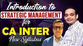 CA Inter Strategic Management | Syllabus | Marks Distribution | CA Satish Sureka