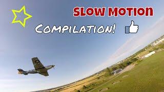 Incredible Slow Motion Compilation of RC airplanes FPV chase | RcFlyAddict