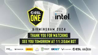 ESL One Birmingham 2024 - Day 4 Stream A - Full Show