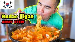 How to make Budae Jjigae (Army Stew) | SPICY Korean Sausage Stew