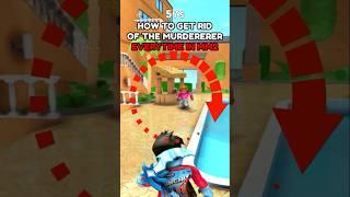 BEAT THE MURDERER EVERYTIME in MM2 Roblox #roblox #mm2 #murdermystery2