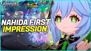 How Nahida is META CHANGING - a break down : first impressions (genshin impact)