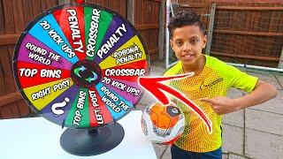 GARDEN FOOTBALL CHALLENGES!!