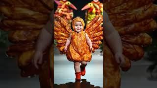 Baby Fashion Walk and Chicken Wings#baby #fashionshow #cutebaby #babyfashion #cute #chickenwings