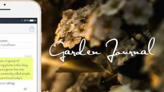 Garden Journal for iPhone App Preview