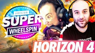 ჩემი ახალი მანქანის ტესტ დრაივი FORZA HORIZON ქართულად SUPER WHEEL SPIN