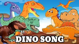 Dino Song | Badannya Besar Tangannya Kecil | Lagu Anak Terbaru  T- REX & Dino Saurus