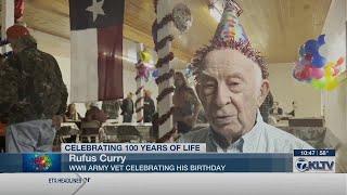 Huntington WWII veteran turns 100