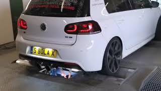 Golf 1.6 tdi mk6 dyno 256bhp 369 ft lbs tuned by Darkside Developments race drag sprint circuit tune