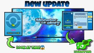 Monster of Glory New update How to complete Zygarde quest part 1 full detail