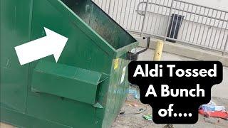 Dumpster Diving at Aldi + MY FAVORITE PLACE