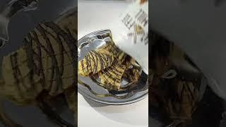 Chocolate Waffle Chips || ASMR || Waffle Mill #shorts