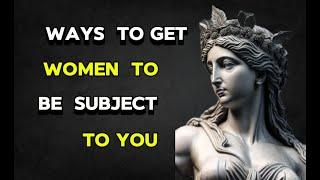 5 Social Skills That Make Women Addicted to You  Female Psychology Facts  Stoic Life Lessons