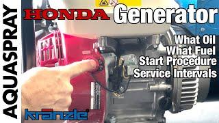 Generator Initial Setup & Strat Procedure