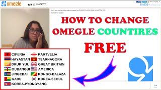 How to Change Omegle Countries 2021 | Omegle Video Chat Country Change 100% Working & Legal