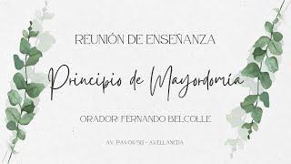 Principio de Mayordomía