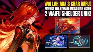 AKHIRNYA!! KIT BETA WEAPON CONS MAVUIKA LADYBIKERS, LANYA & CITLALI SHIELDER DI TEAM MELTS + FREEZE!