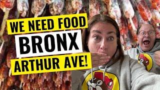 LIVE • Good Food in The Bronx! Arthur Ave  #NYC #travel