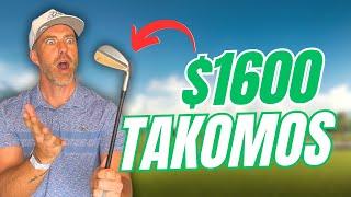 Custom Built CRAZY EXPENSIVE TAKOMO Golf Clubs (does it make a difference?)