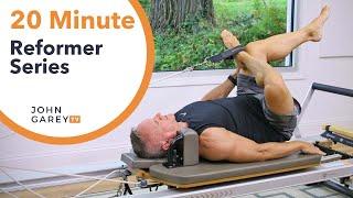 20 Minute Reformer Series | Pilates with John Garey