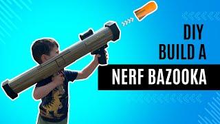 DIY NERF Bazooka: Epic Homemade Foam Dart Launcher!