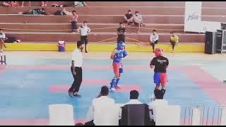 Atheletes of KACG in All India University Kickboxing Championship 2022