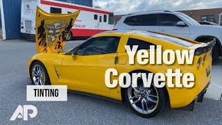 Track Ready 2005 Yellow Corvette