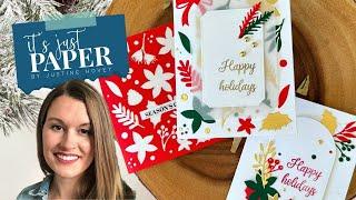 It's Just Paper 'Enchanted Evergreen' Collection Overview with Justine Hovey