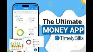 TimelyBills Personal Finance App | Simplify Your Finances