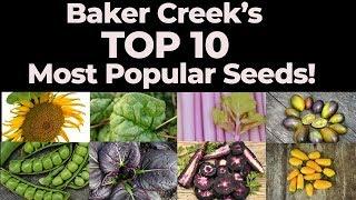 Baker Creek's Top 10 Best-Selling Varieties