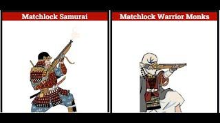Total War: SHOGUN 2 1vs1: Matchlock Samurai vs Matchlock Warrior Monks
