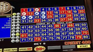 Old School Keno $.25 straight Keno for $2 a spin to Win $14,000 Jackpot lots of action #kenonation