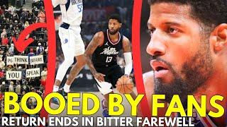 PAUL GEORGE Betrayed? L.A. Fans Boo Their Former Hero in Shocking Return! Icy Reception!