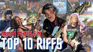 IRON MAIDEN - TOP 10 RIFFS RANKED