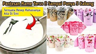 PANTESAN RAME PEMBELI !! SAMPAI PUNYA 5 CABANG TERNYATA RAHASIANYA PAKE RESEP KUAH SUSU INI