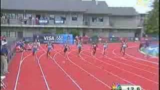 Olympic Trials Womens 200 Semifinal2 2008 USA Track & Field