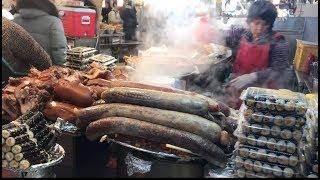 Gwangjang Market in Seoul South Korea