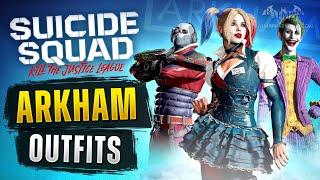 Suicide Squad - Batman Arkham Skins