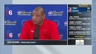 Doc Rivers blamed James Harden for the Sixers’ loss tonight 