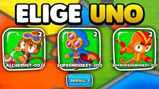 Juego a Bloons TD 6 pero es un ROGUELIKE 