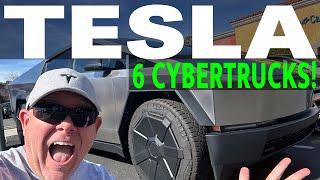 Touring 6 Cybertrucks at a Tesla Owners Club Meeting!