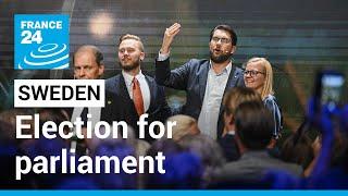 Svenska väljare lämnar invandringsfientliga Sverigedemokraternas inflytelserika roll • FRANKRIKE 24 engelska